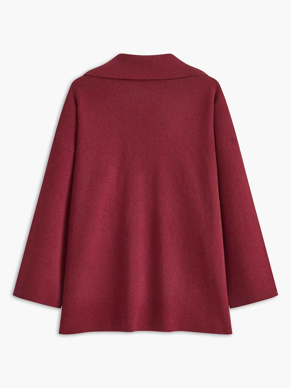 Drawstring Zipper Sweater Pants Set sold by COMMENSE product image thumbnail 5