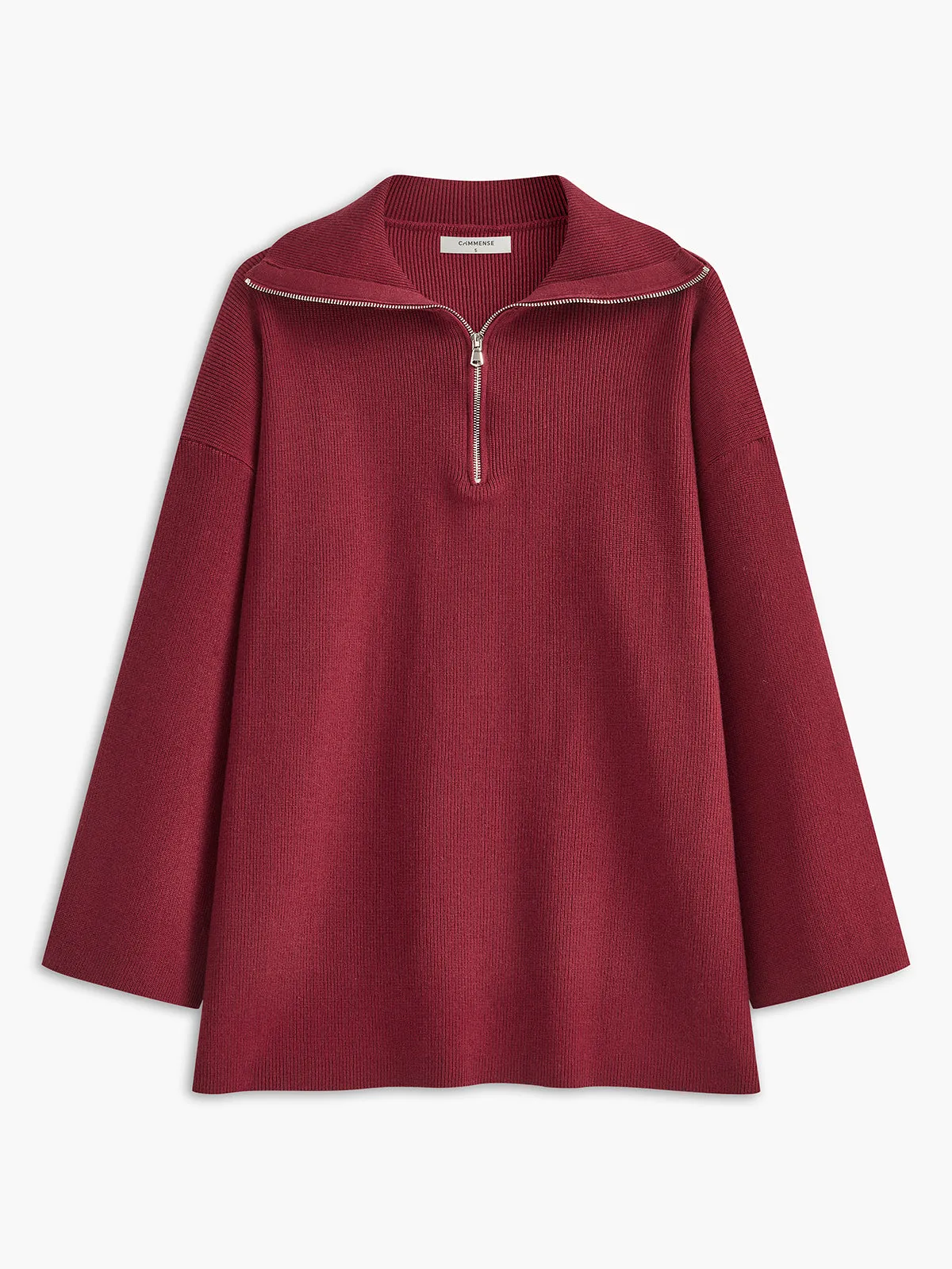 Drawstring Zipper Sweater Pants Set sold by COMMENSE product image thumbnail 4