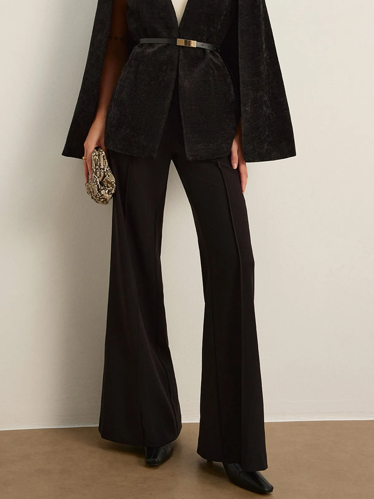 Piping Bootcut Pants sold by COMMENSE