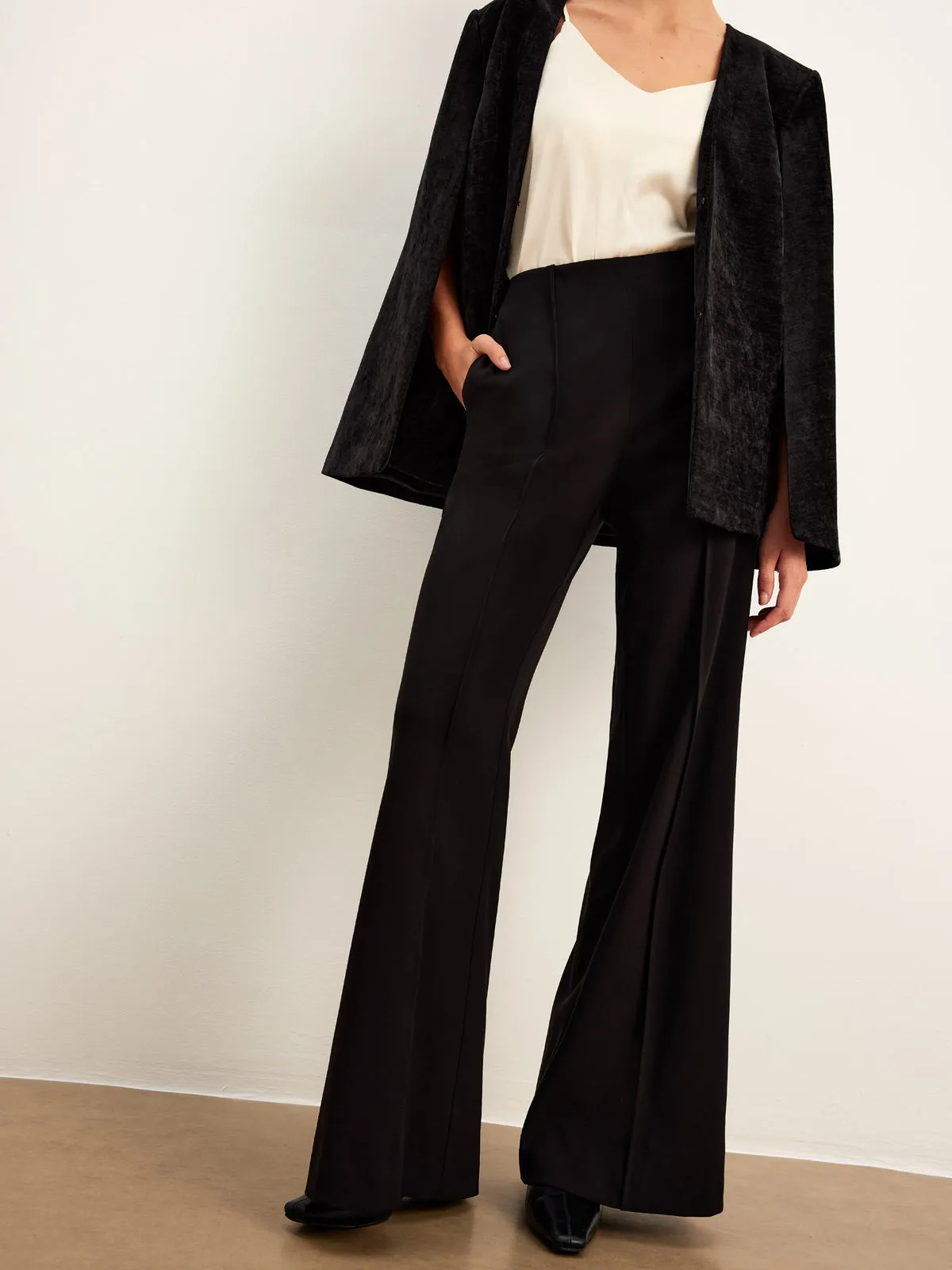 Piping Bootcut Pants sold by COMMENSE product image thumbnail 2