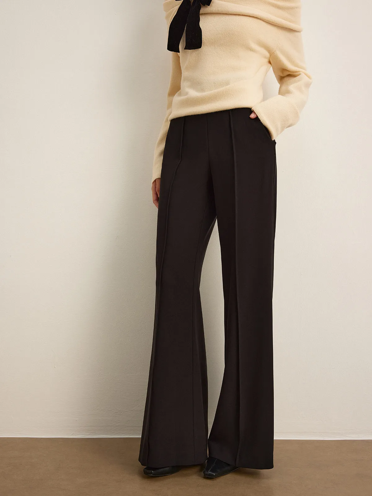 Piping Bootcut Pants sold by COMMENSE product image thumbnail 4