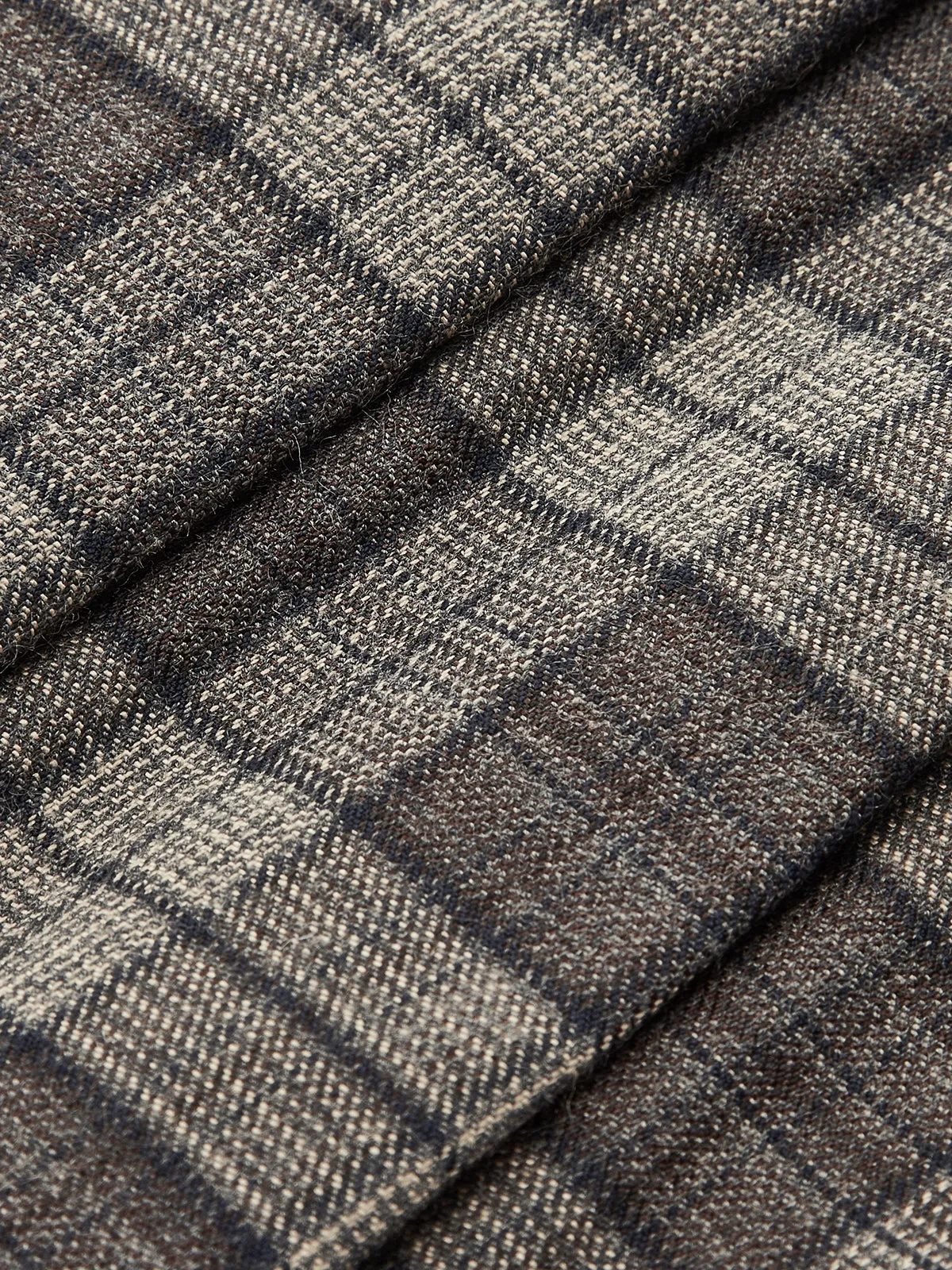 Mid-Waist Checked Pleated Skirt With Belt sold by COMMENSE product image thumbnail 3