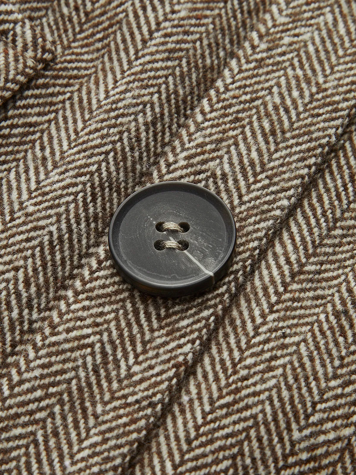 High-Waist Chevron Pleated Zipper Panel Skirt sold by COMMENSE product image thumbnail 3