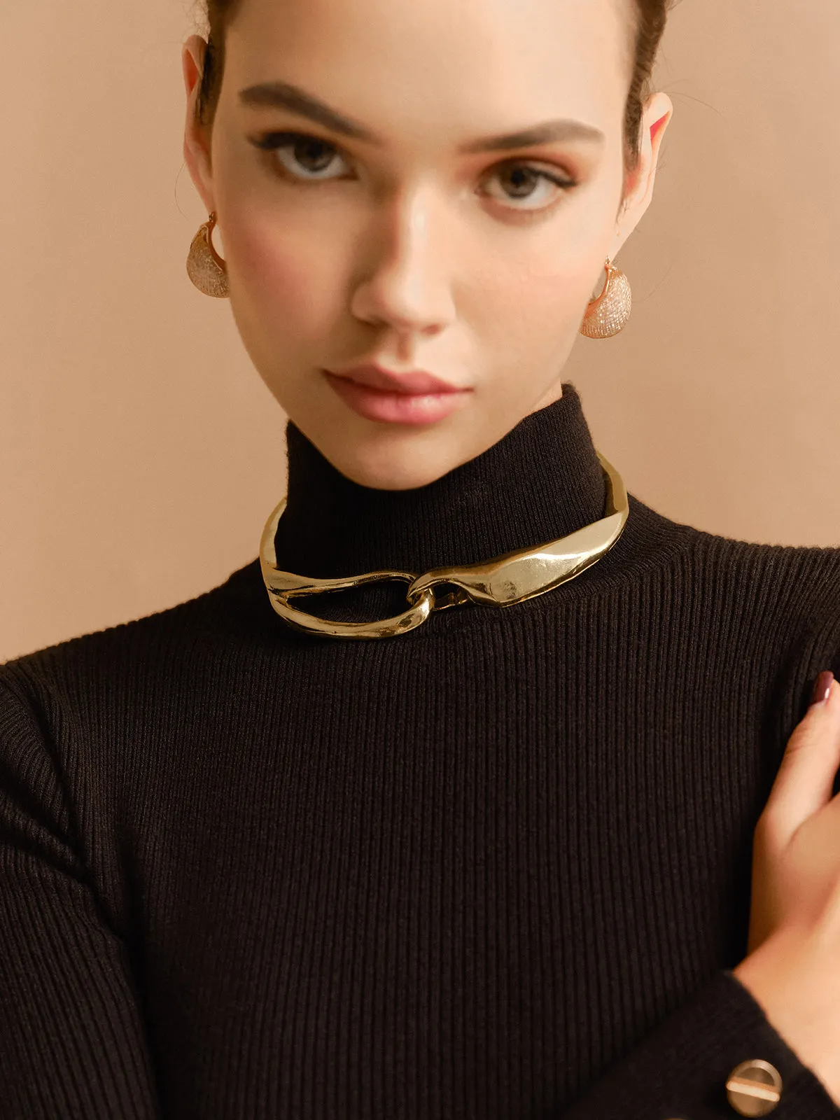 Asymmetrical Chunky Choker sold by COMMENSE product image thumbnail 3