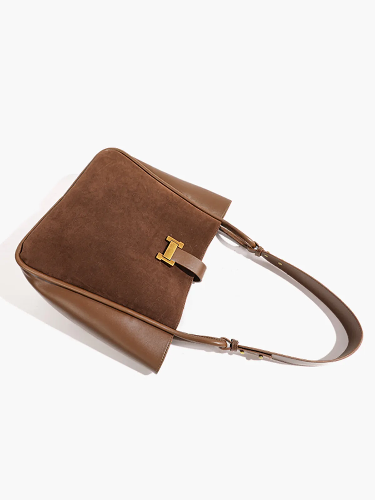 Metal-Detail Panel Tote Bag sold by COMMENSE product image thumbnail 4