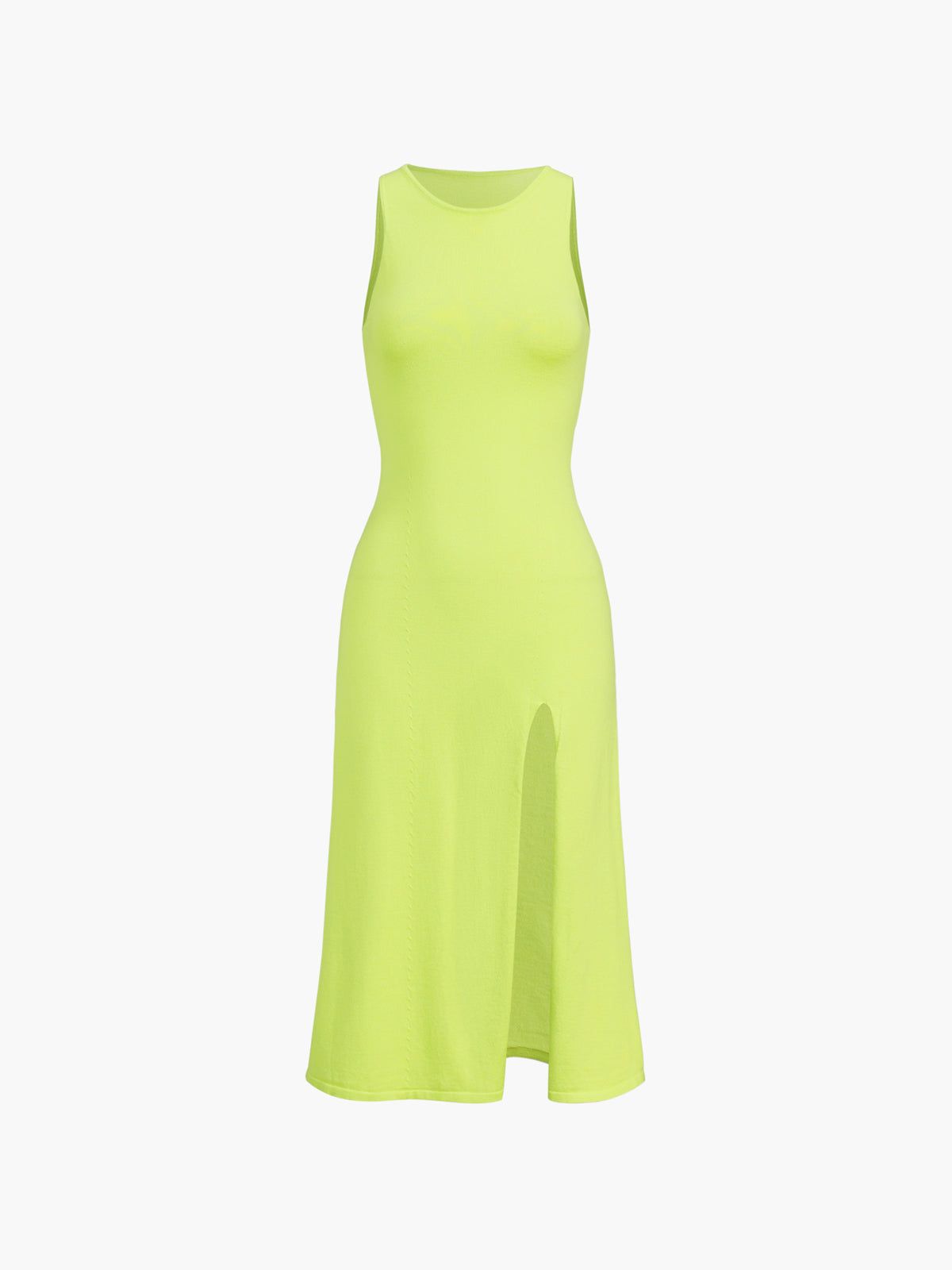 Slit Midi Tank Dress sold by COMMENSE