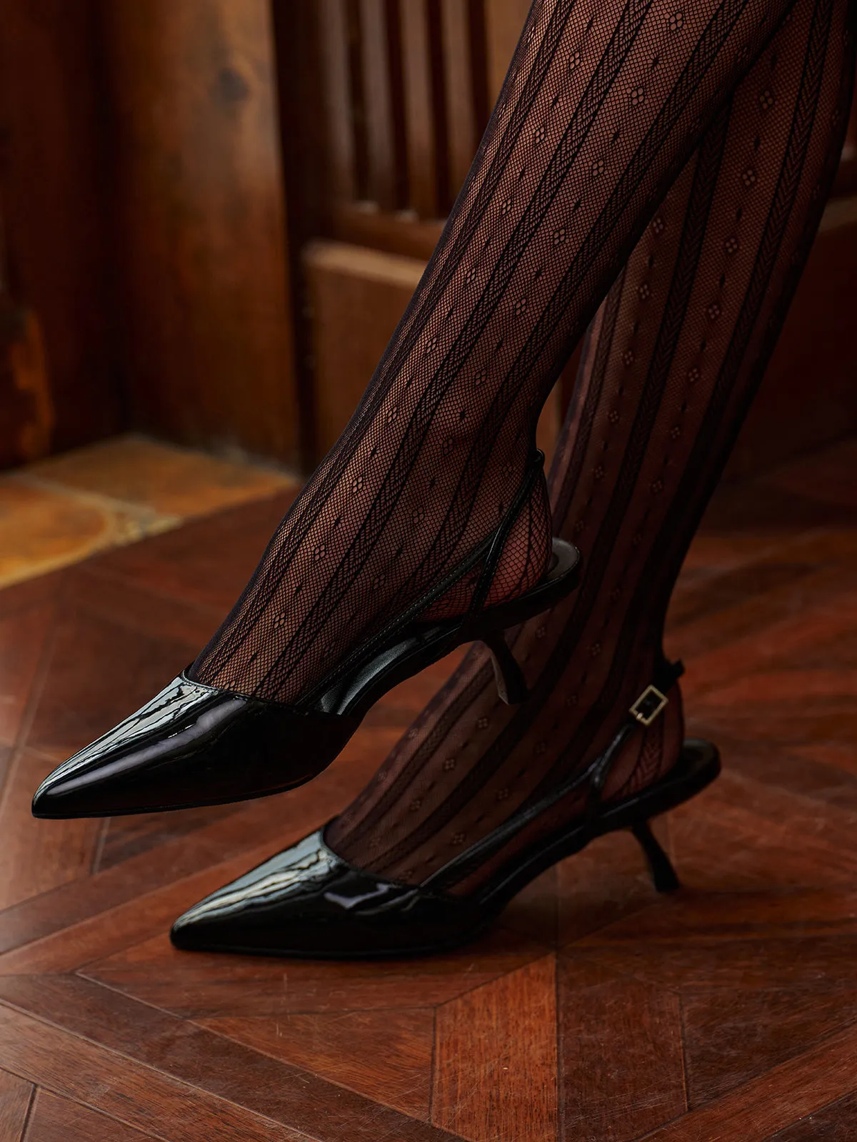 Kitten Slingback Pumps sold by COMMENSE product image thumbnail 2