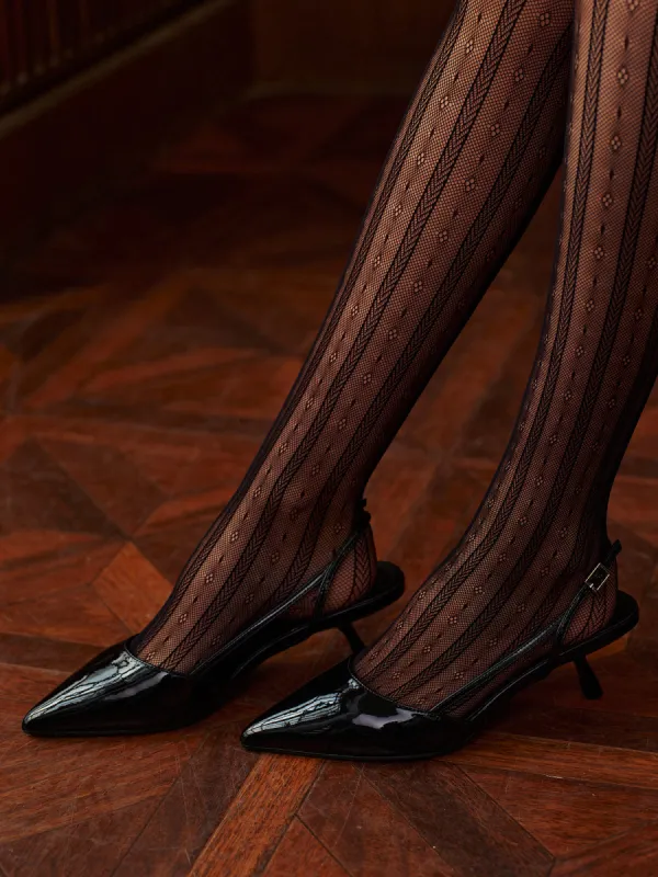 Kitten Slingback Pumps sold by COMMENSE