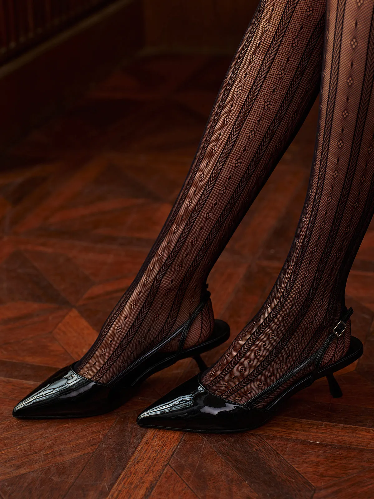 Kitten Slingback Pumps sold by COMMENSE