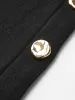 Metal-Detail Plain Sweater Vest sold by COMMENSE