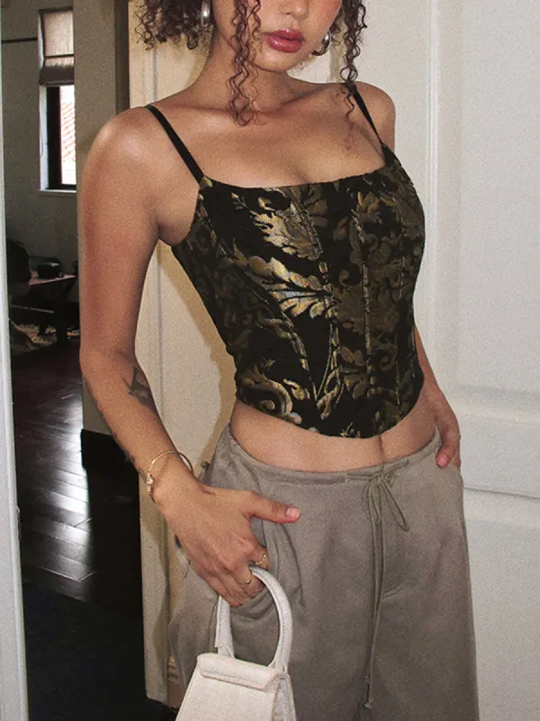 Vintage Drawstring Corset sold by COMMENSE