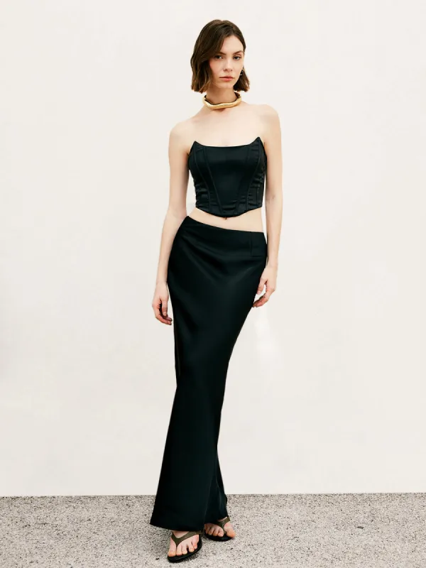 Strapless Drawstring Corset sold by COMMENSE