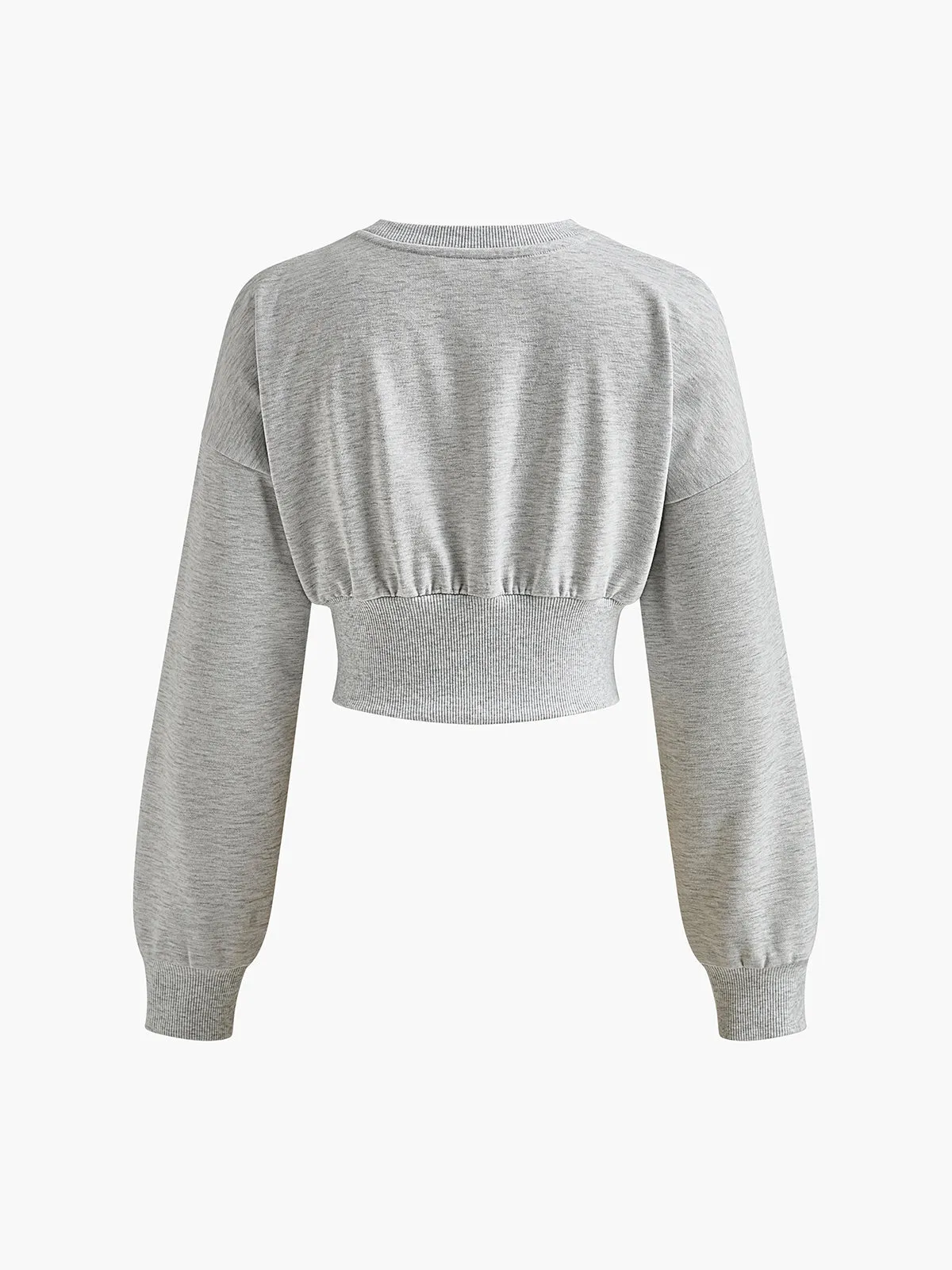 Cotton Pleated Sweatshirt sold by COMMENSE product image thumbnail 2