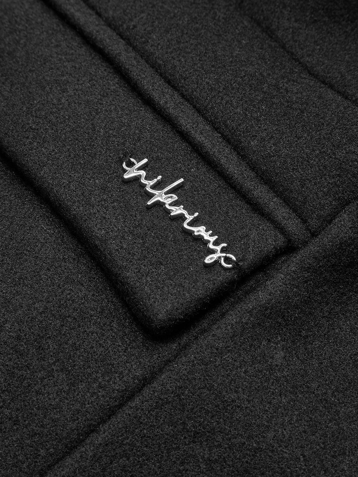 Oversized-Collar Slim Zipper Jacket sold by COMMENSE product image thumbnail 3