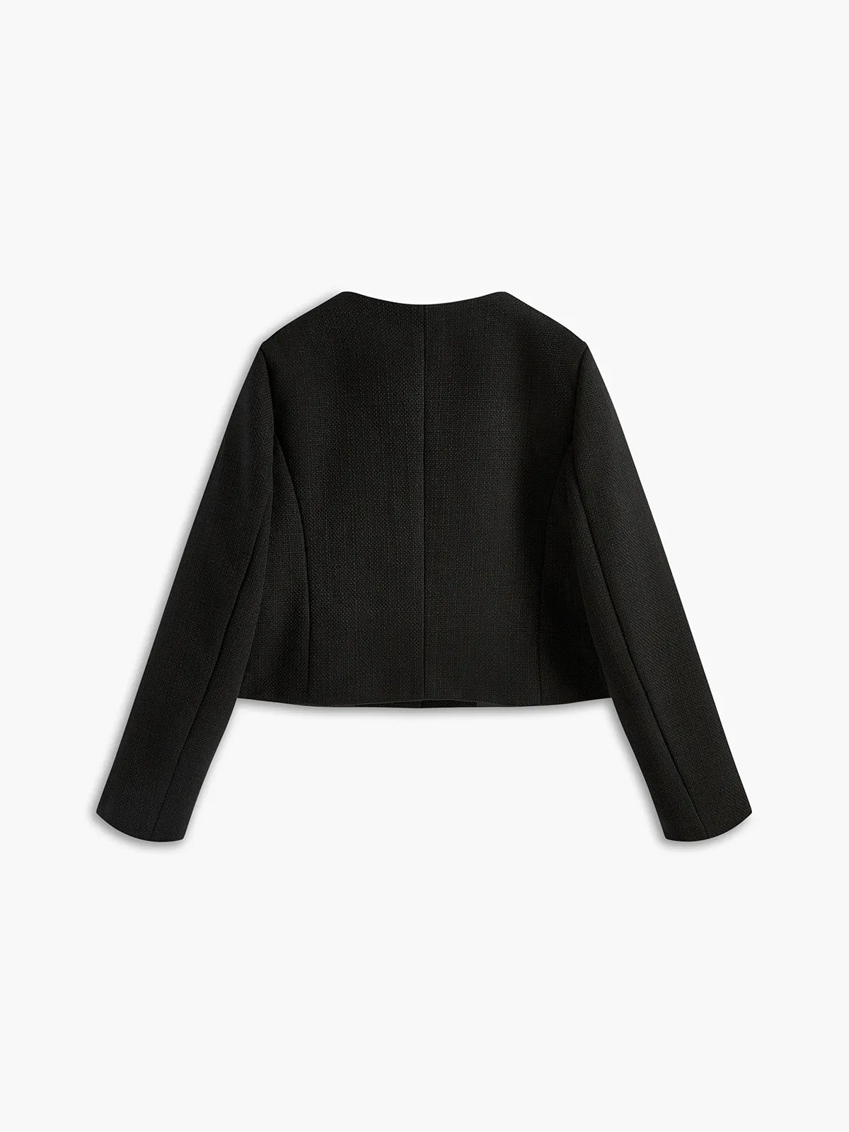 Golden Button Tweed Jacket sold by COMMENSE product image thumbnail 3