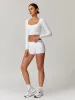 Lettuce Trim Jeresy Active Shorts sold by COMMENSE