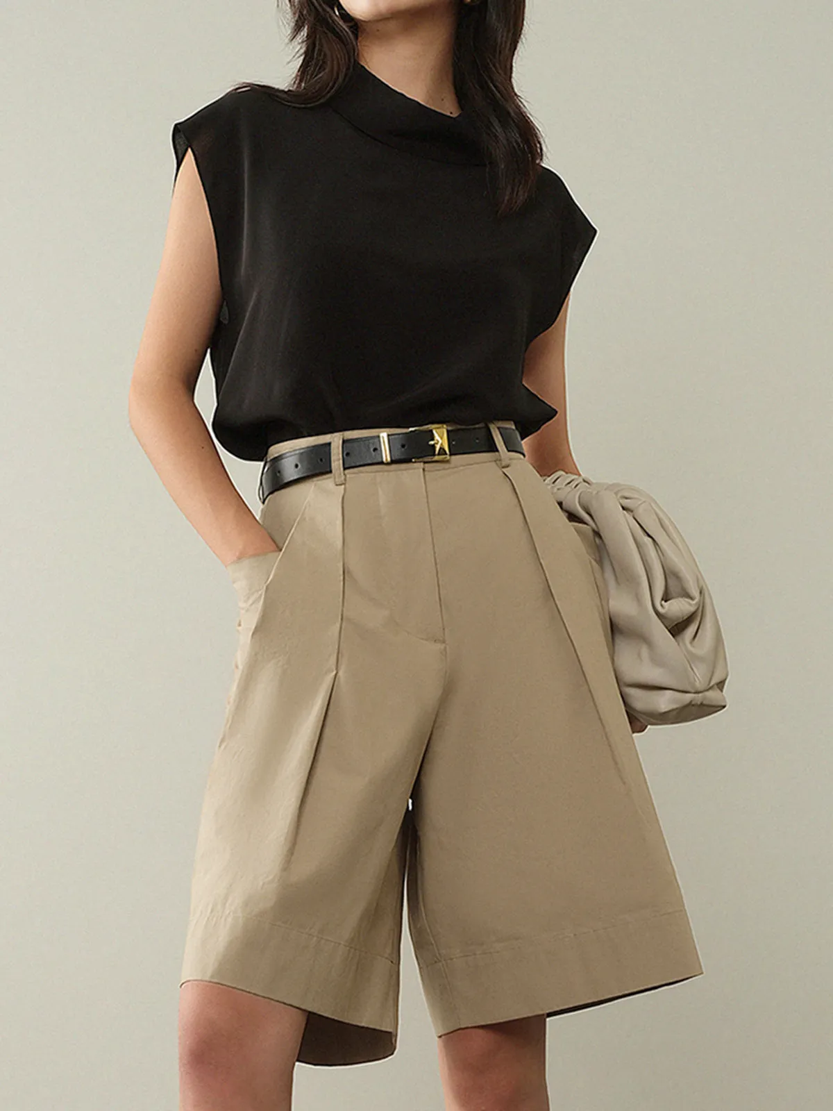 Leisure Cap Sleeve T-Shirt sold by COMMENSE product image thumbnail 3