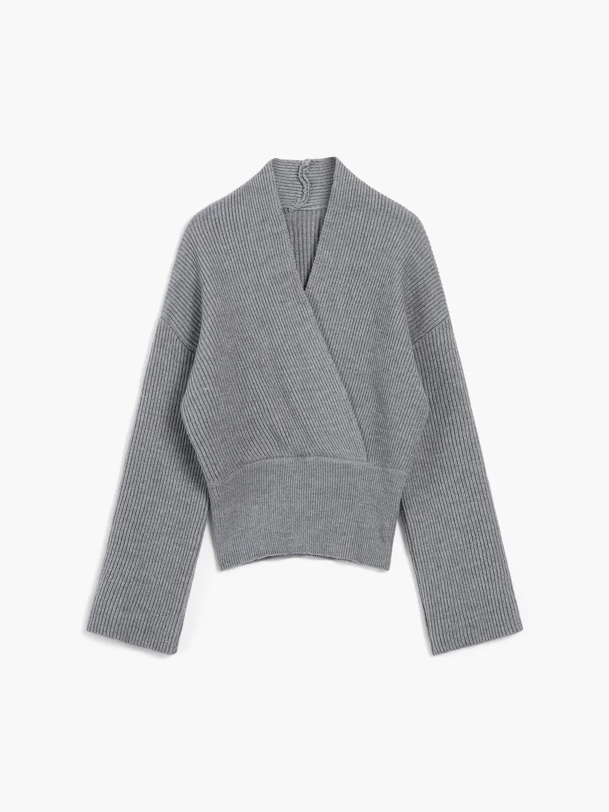 She's Effortless Wrap Sweater sold by COMMENSE product image thumbnail 2