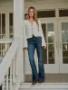 Metal Button V-Neck Cardigan sold by COMMENSE