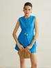 Button Vest With Shorts Set sold by COMMENSE