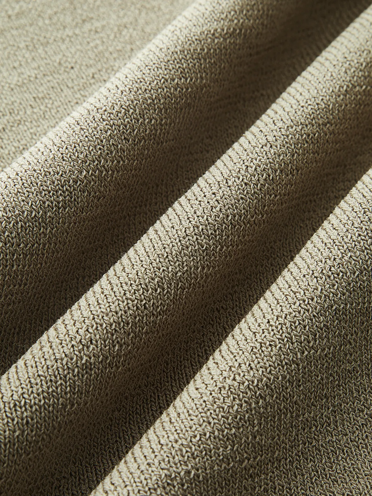 Asymmetric Neck Metal Detail Knit Top sold by COMMENSE product image thumbnail 4