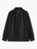 Semi-Sheer Tie-Neck Chiffon Blouse sold by COMMENSE