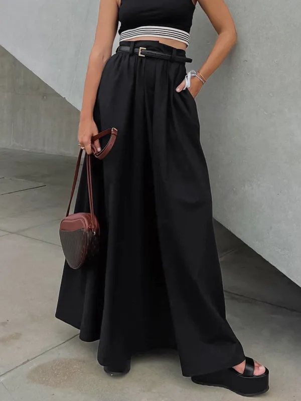 Oversized Street Vibe Maxi Skirt sold by COMMENSE