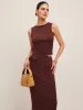 Asymmetrical Hem Ribbed Skirt Set sold by COMMENSE