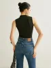 Keyhole Mock Neck Top sold by COMMENSE