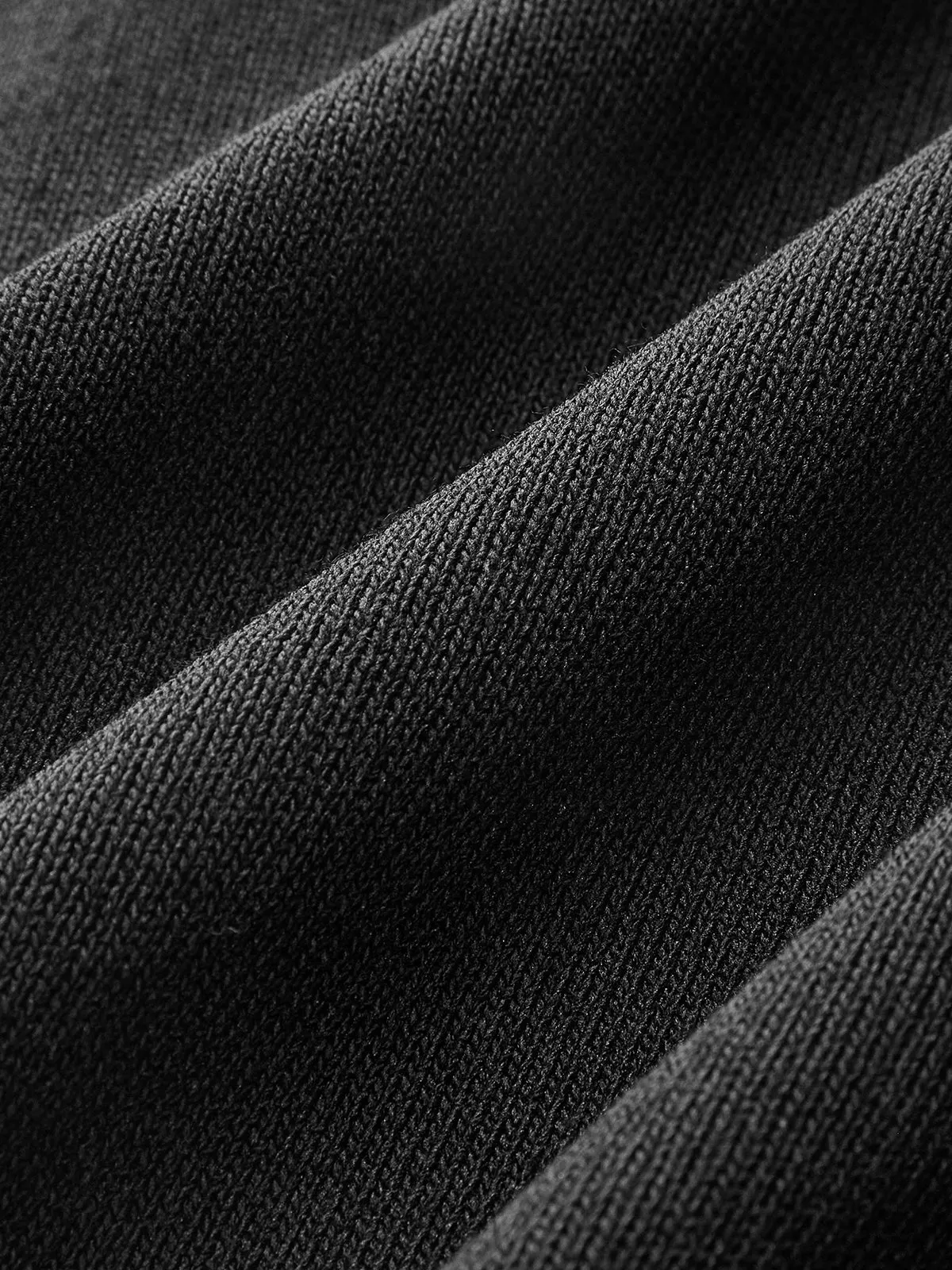 Denim Collar Ribbed Knit Top sold by COMMENSE product image thumbnail 4