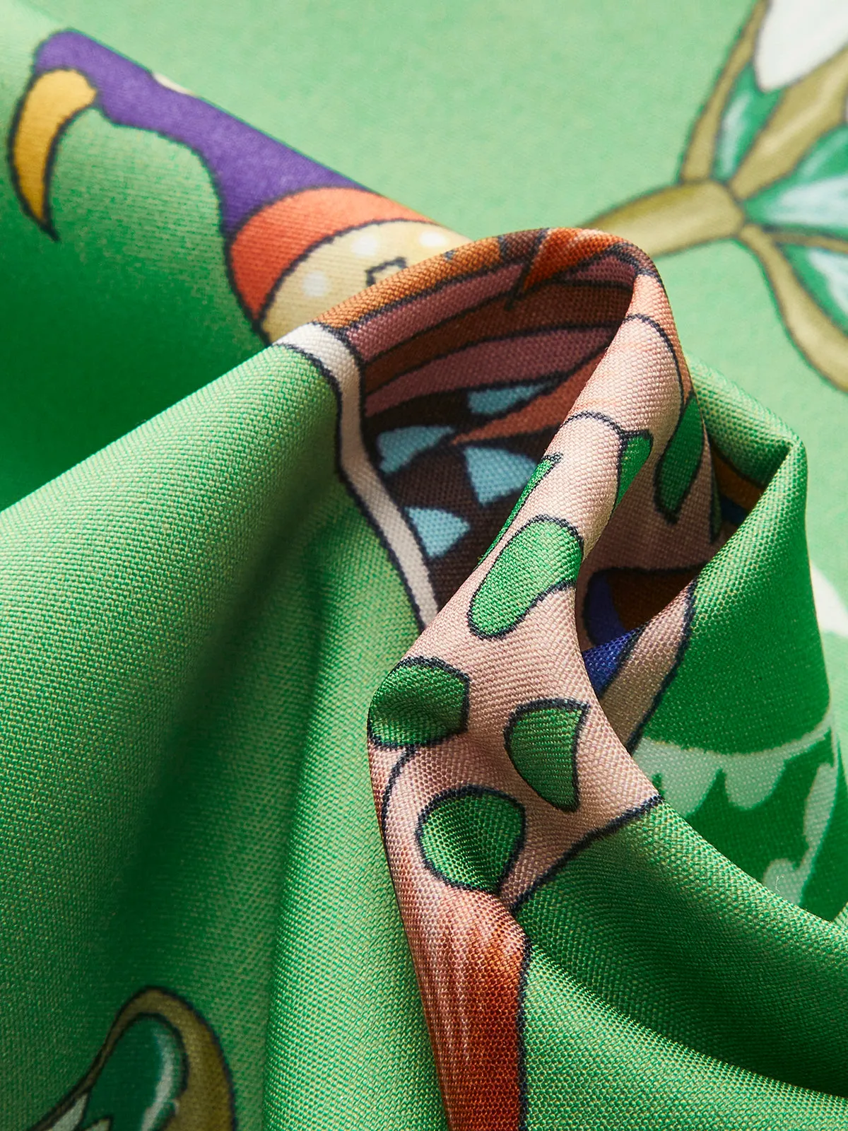 Boho Long Sleeve Button Floral Dress sold by COMMENSE product image thumbnail 4