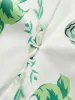 Square Neck Backless Bow Floral Dress sold by COMMENSE