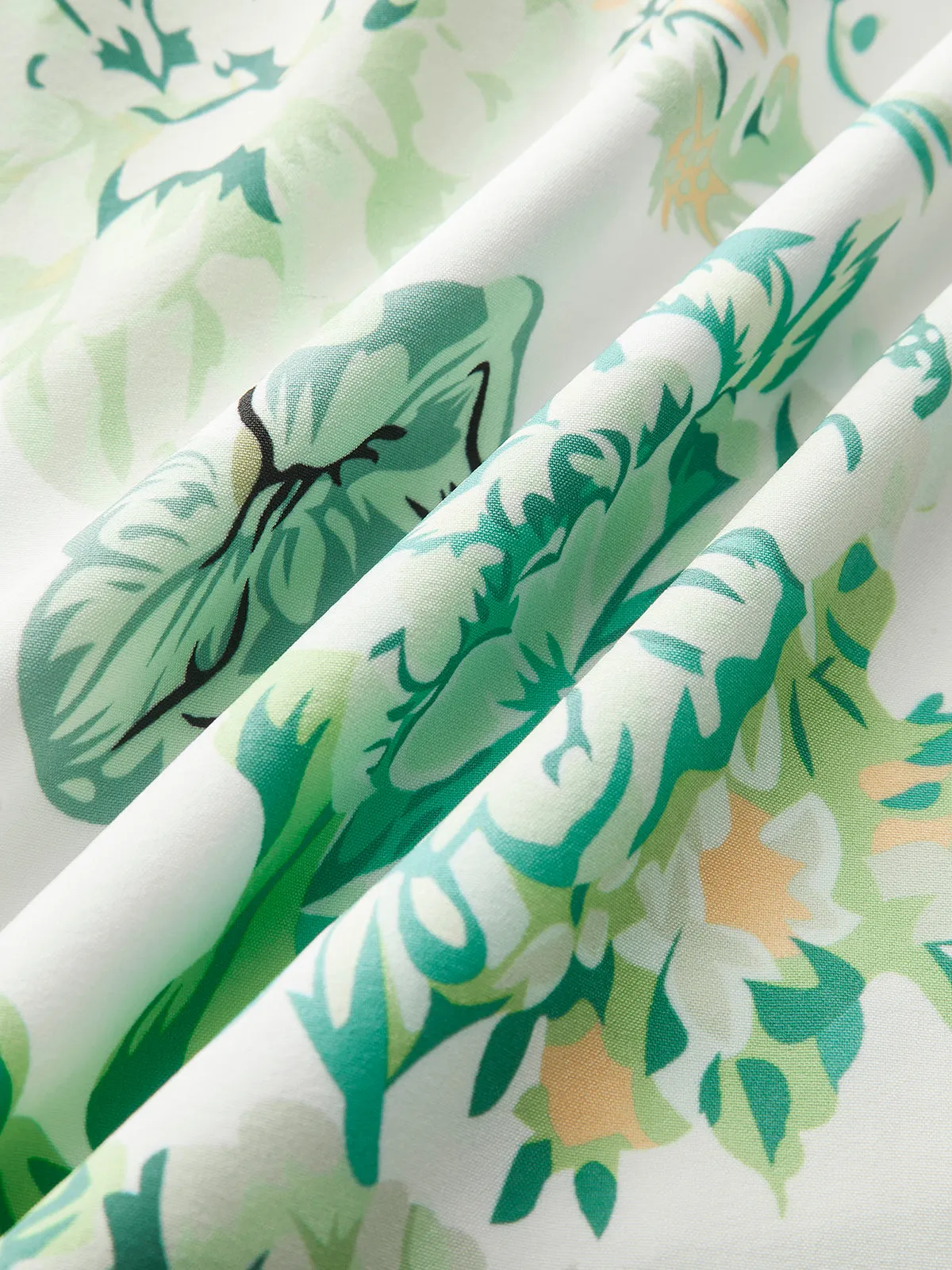 Square Neck Backless Bow Floral Dress sold by COMMENSE product image thumbnail 4