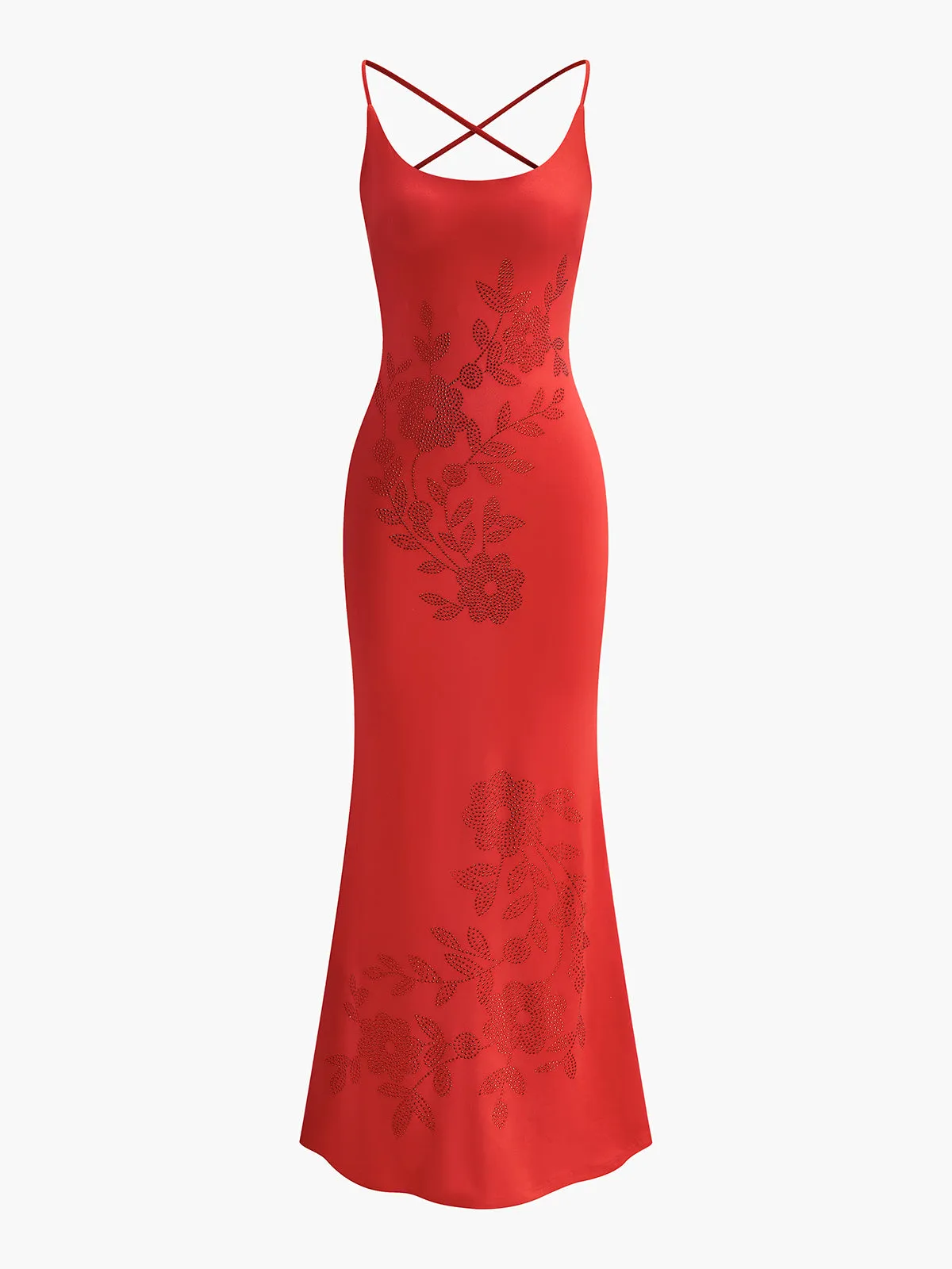 Sleeveless Tied Back Dress sold by COMMENSE