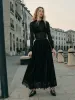 Lace Embroidered A-Line Skirt sold by COMMENSE