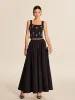 Floral Crystal Back Zipper Top sold by COMMENSE