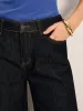 High-Waisted Wide-Leg Denim Pants sold by COMMENSE
