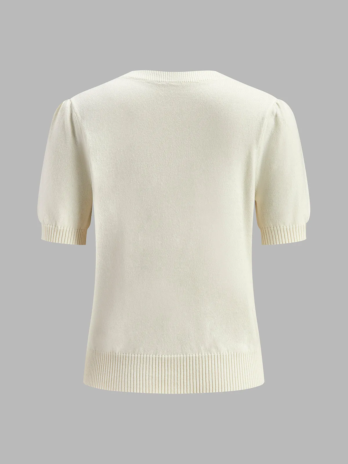 Double Bow Detail Blouse sold by COMMENSE product image thumbnail 2