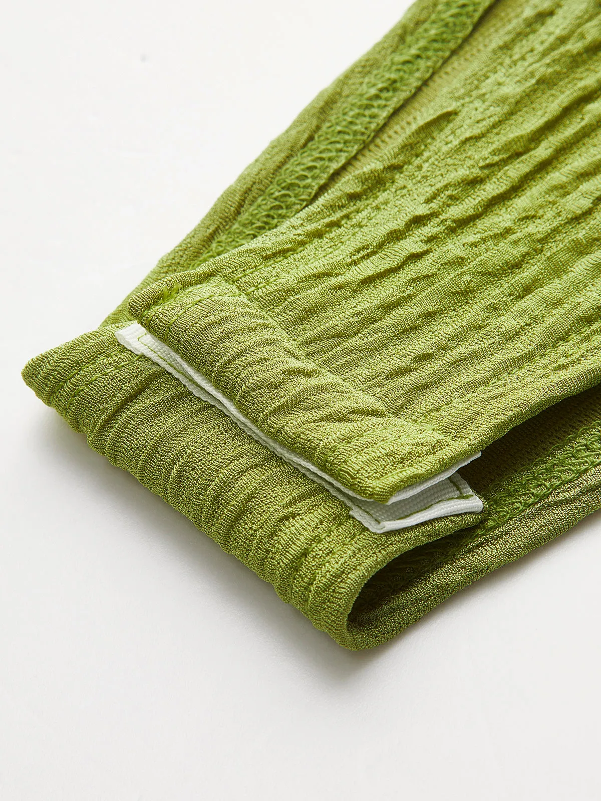 Twist Front One-Shoulder Bodysuit sold by COMMENSE product image thumbnail 4