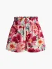 Floral Print Sleeveless Shorts Set sold by COMMENSE