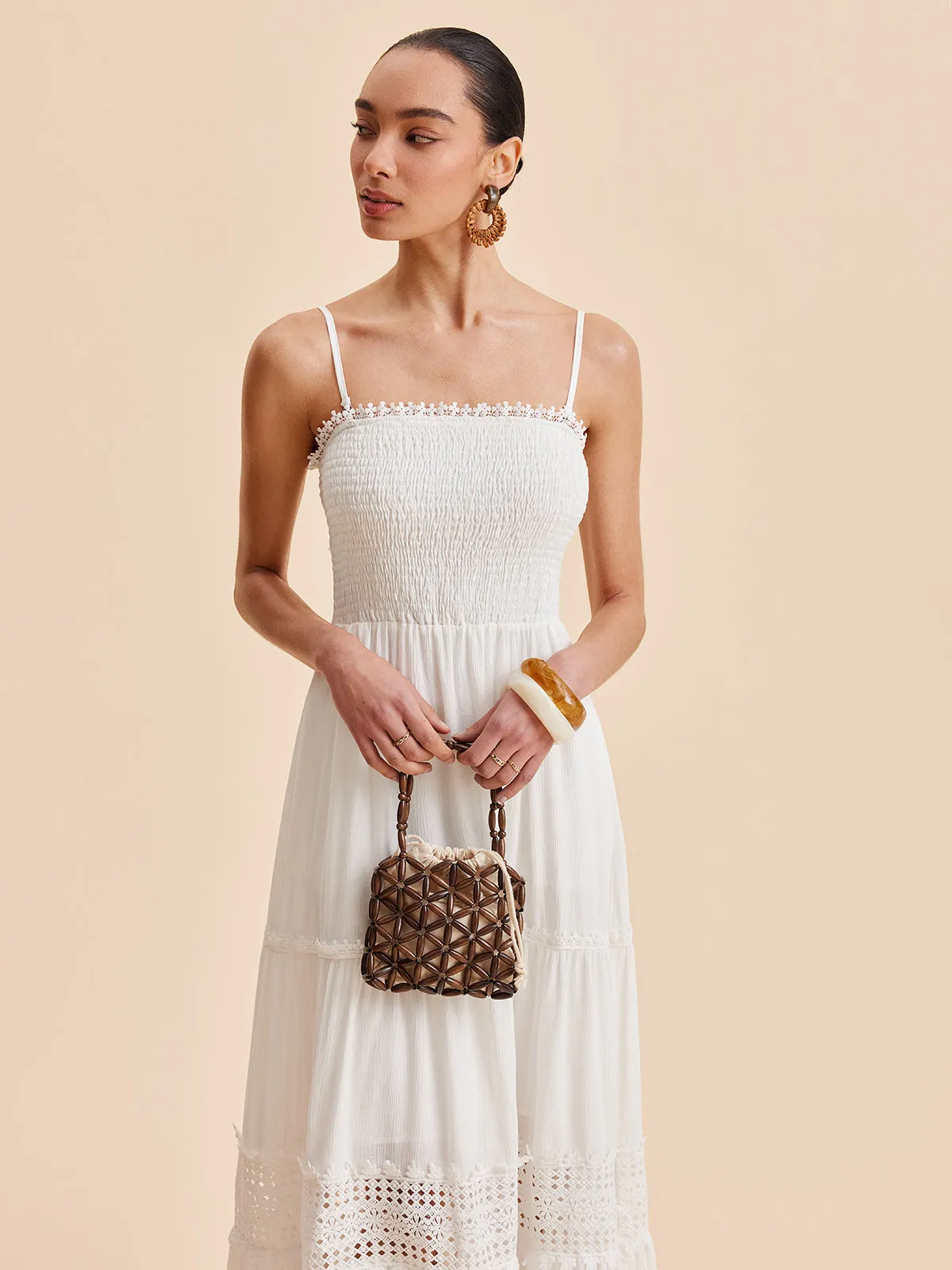 Smocked Cami Dress sold by COMMENSE product image thumbnail 2