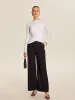 Twist-Front Long Sleeve Top sold by COMMENSE