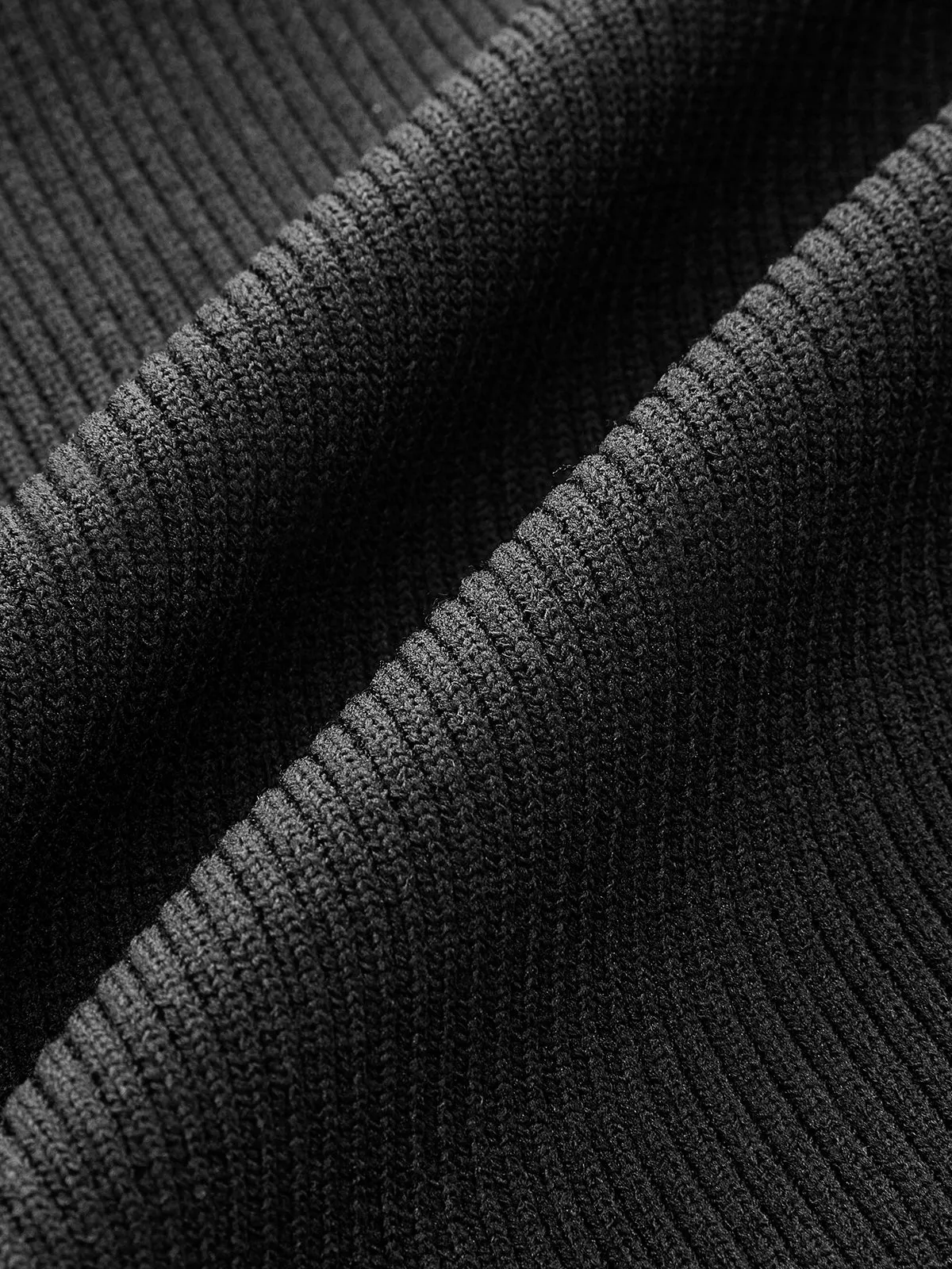 Denim Collar Ribbed Sleeveless Top sold by COMMENSE product image thumbnail 4