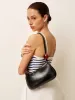 Beaded Strap Faux Leather Shoulder Bag sold by COMMENSE