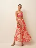 Mesh Printed Cover-Up Skirt sold by COMMENSE
