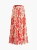 Mesh Printed Cover-Up Skirt sold by COMMENSE