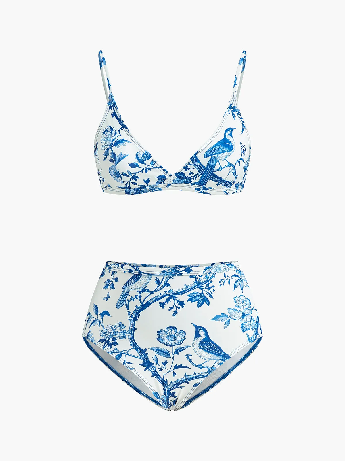 Print High-Waist Bikini Set sold by COMMENSE product image thumbnail 2