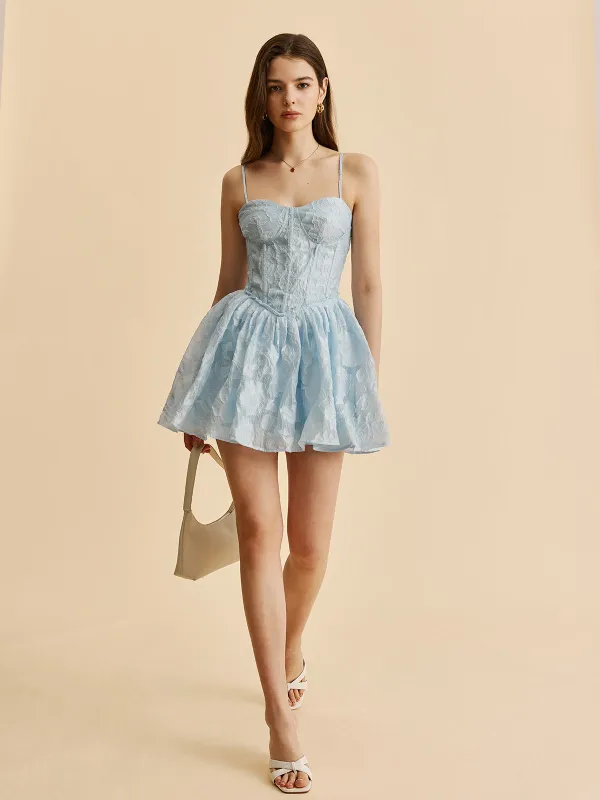 Floral Corset Cami Dress sold by COMMENSE