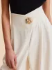 Embellished High-Waist Wide-Leg Pants sold by COMMENSE