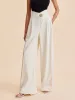 Embellished High-Waist Wide-Leg Pants sold by COMMENSE